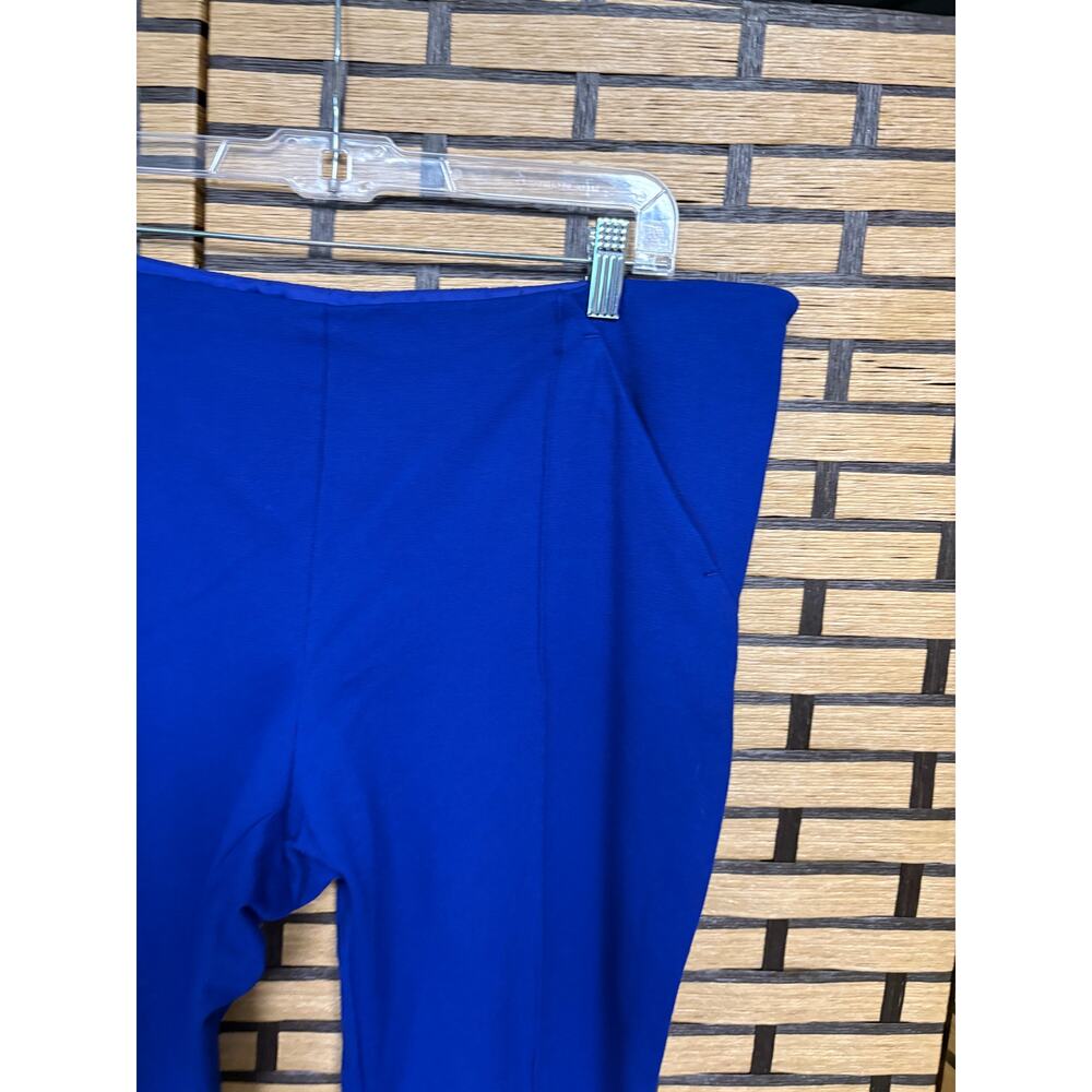 INC International Concepts‎ Blue Ponte Knit Pull On Pants Size 16 - Picture 3 of 7